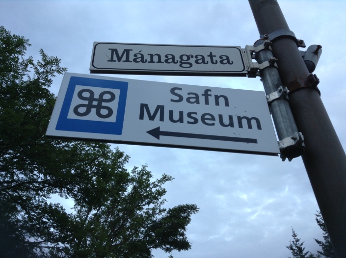 Museum sign in Reydarfjorur (not been there yet!!)